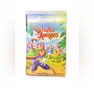 Vintage Unopened Walt Disney Gold Collection Saludos Amigos VHS Retro Goofy